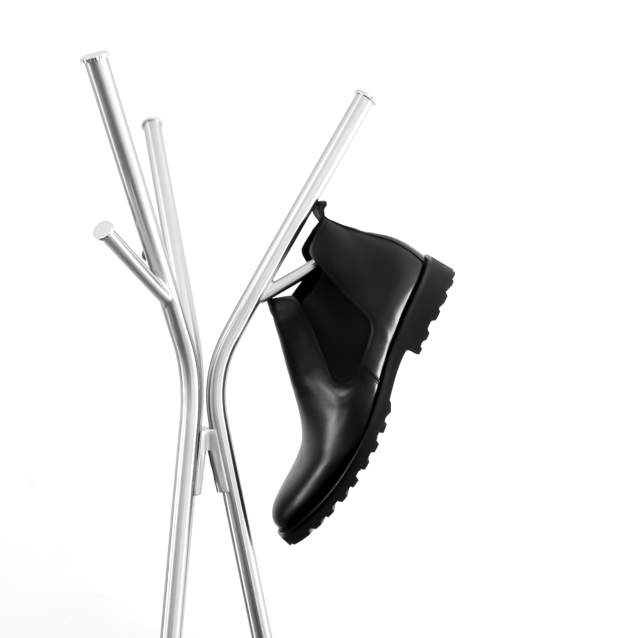 Black Men's Leather Chelsea Boots Hugo - Image 5