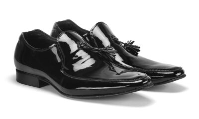 Mokasyny Męskie Skórzane Czarne Arthur