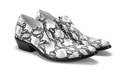 Kowbojki Niskie Męskie Skórzane Lucertola Carlito