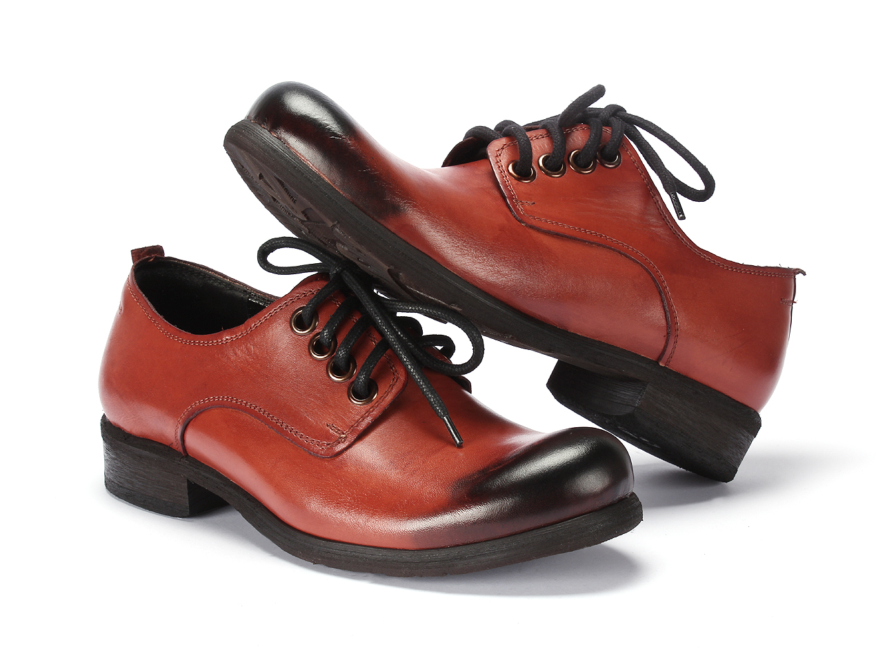 Orange Men's Casual Shoes Matt - Image 5